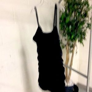 Black mini dress XL